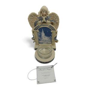 SARAH'S ANGELS Peace Angel Candle Holder for Serene Home Decor Boxed